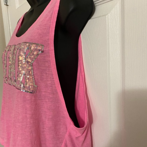 PINK muscle crop tee - Picture 5 of 5